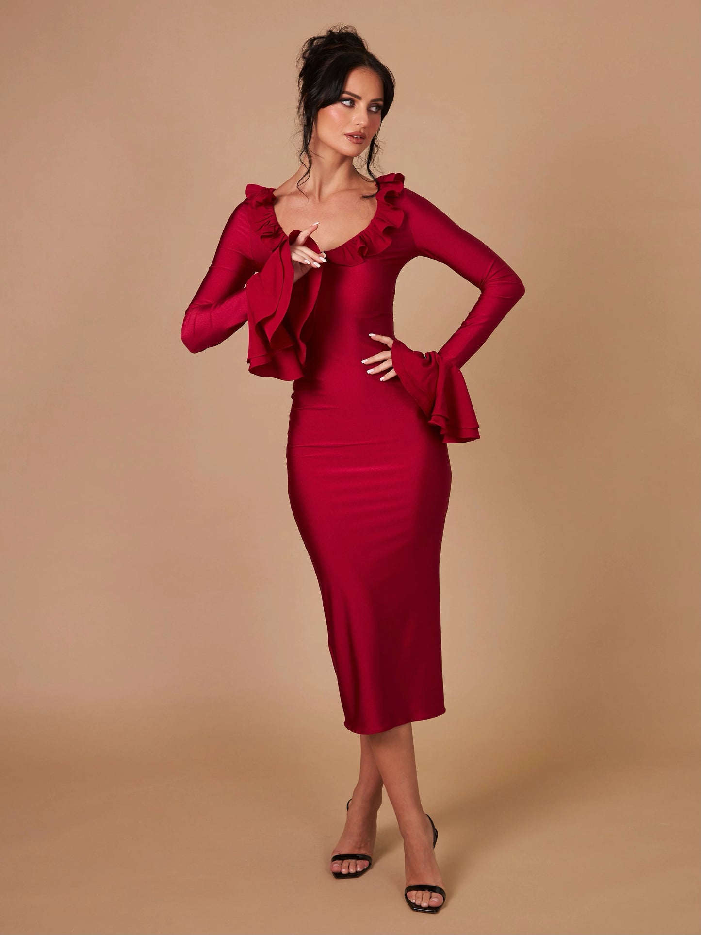 Velours de Minuit - Kleid Figurbetont