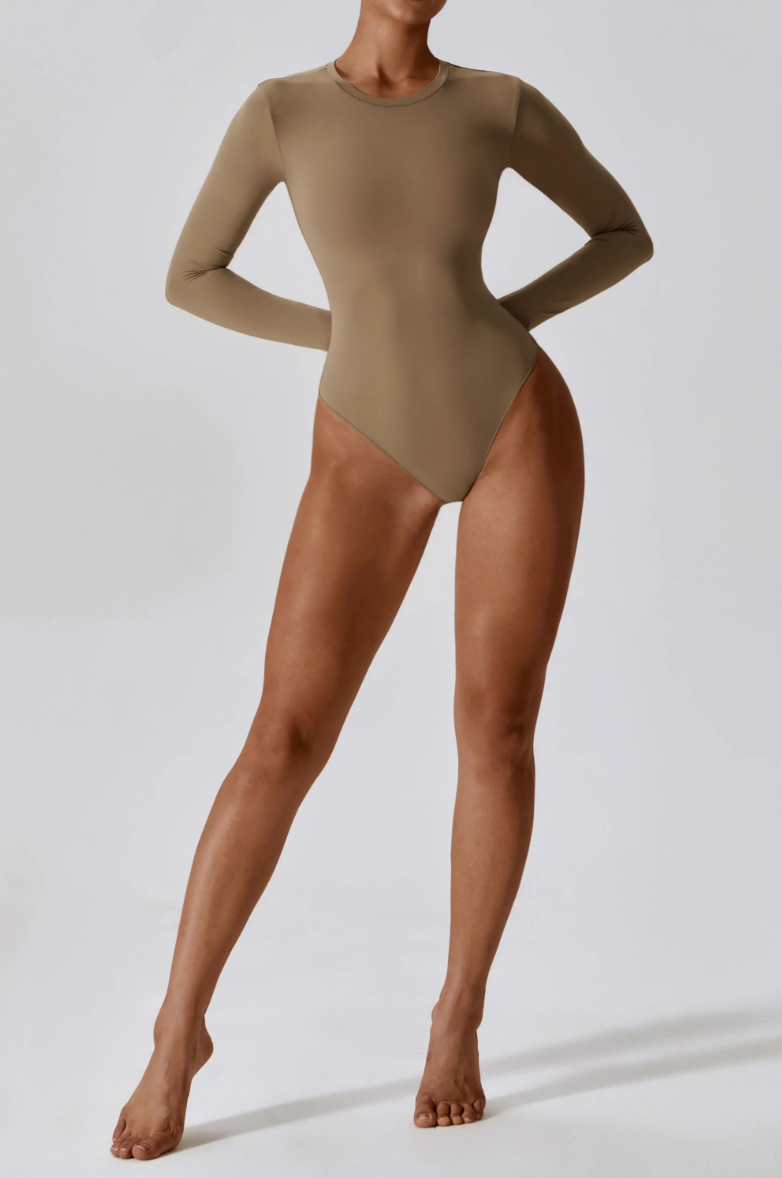 SheShape Shapewear SculptFit Langarm-Kontur-Bodysuit