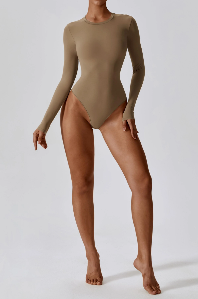 SheShape Shapewear SculptFit Langarm-Kontur-Bodysuit