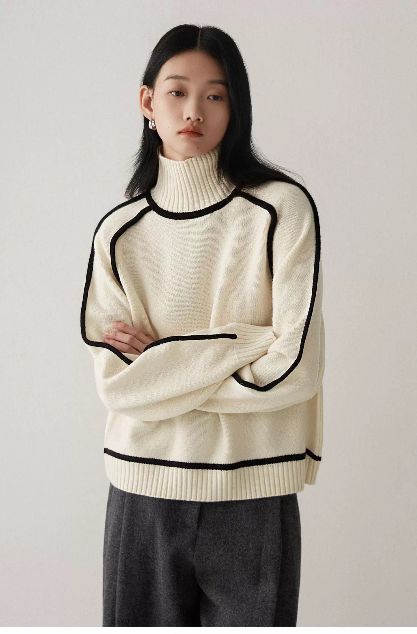Élan de Neige - Turtleneck Sweater