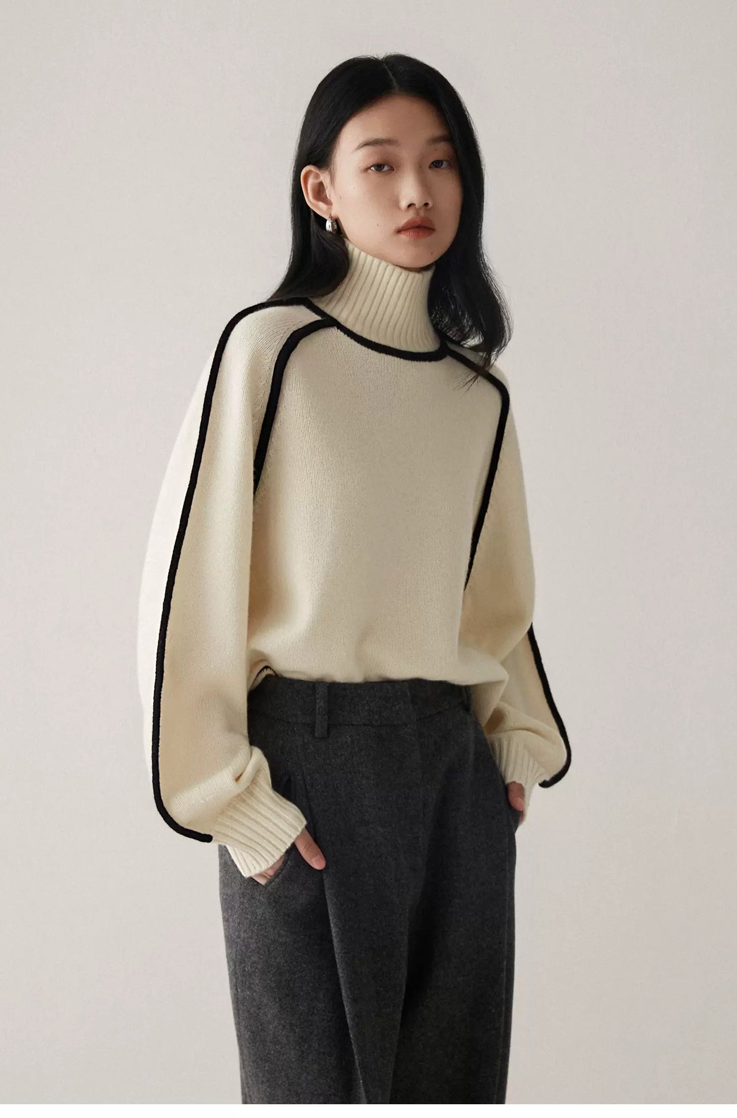 Élan de Neige - Turtleneck Sweater