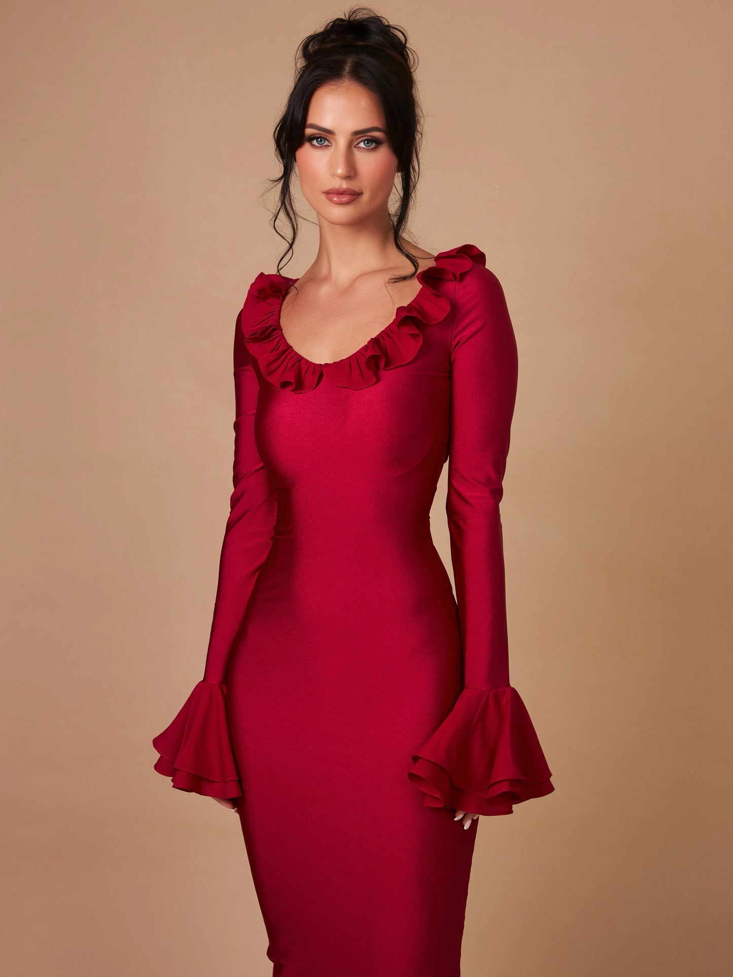 Velours de Minuit - Kleid Figurbetont