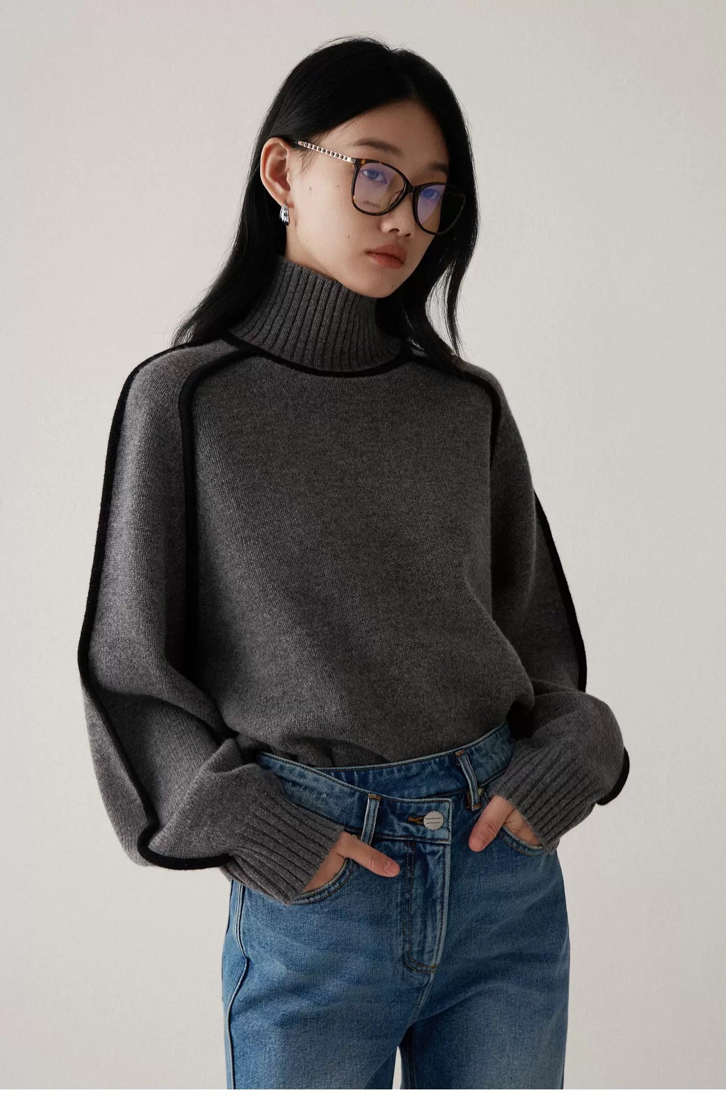 Élan de Neige - Turtleneck Sweater