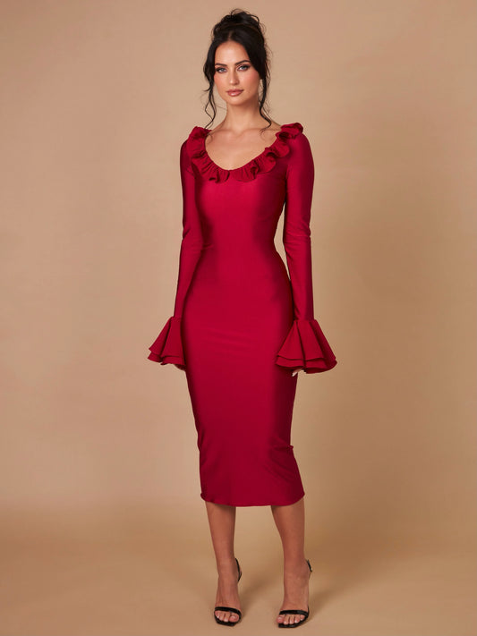 Velours de Minuit - Kleid Figurbetont