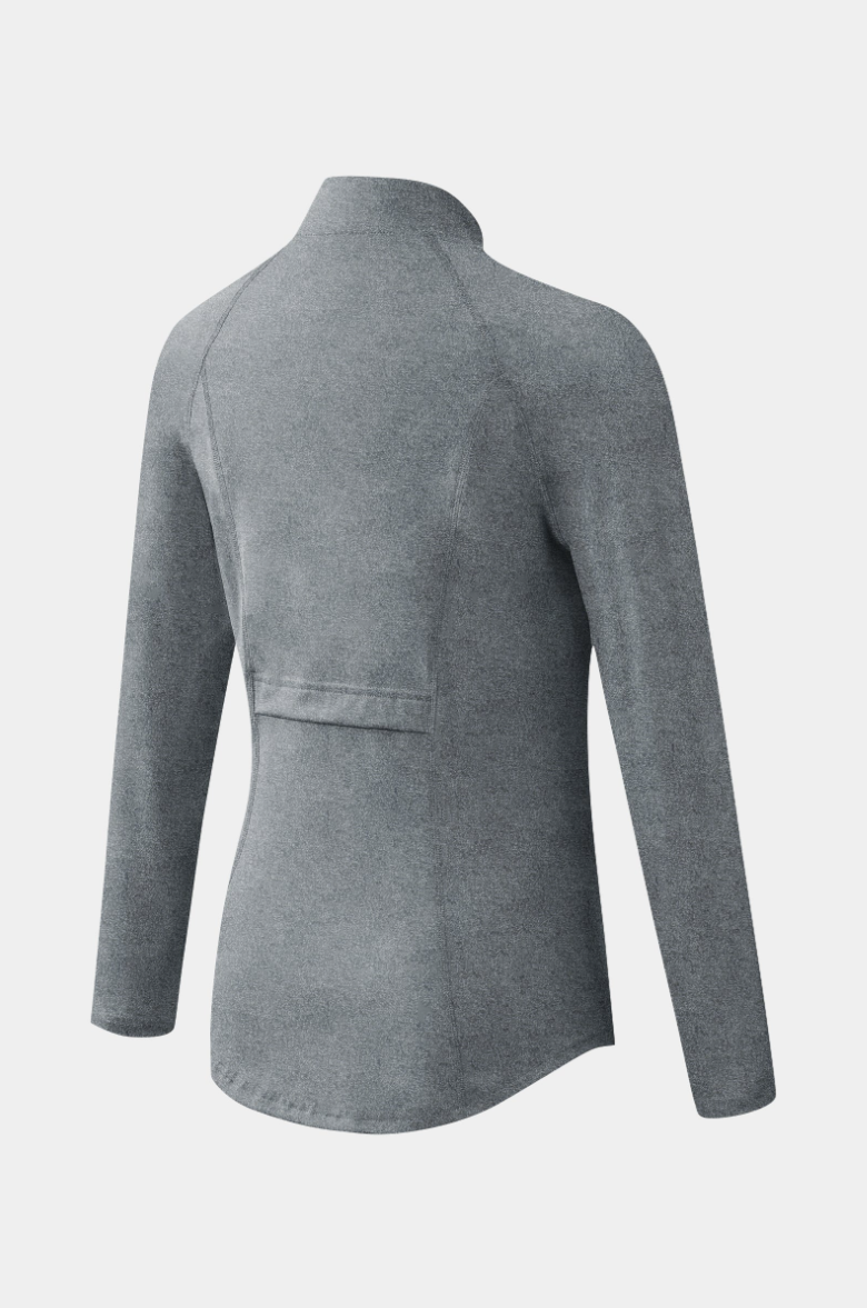 SheShape Trainingsjacke mit hohem Kragen und durchgehendem Reißverschluss