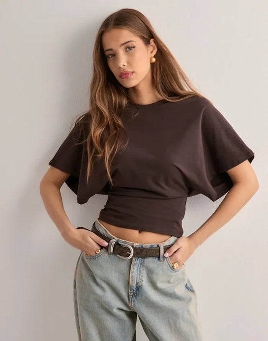 Nuage Coton - T-Shirt mit weiten Ärmel