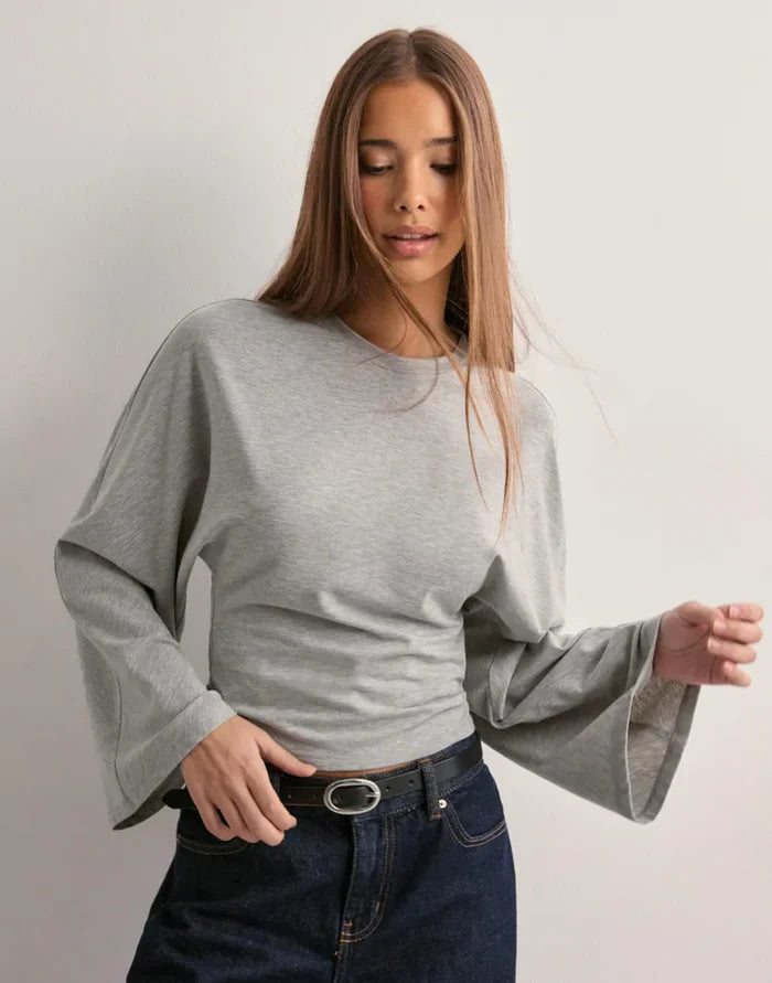 Nuage Coton - T-Shirt mit langen weiten Ärmel