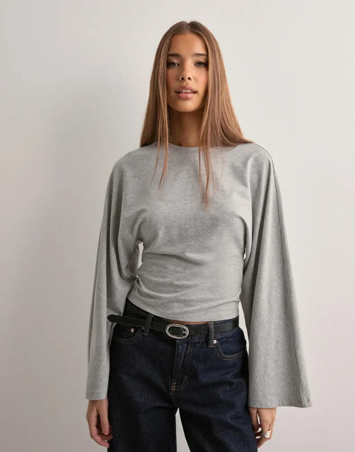Nuage Coton - T-Shirt mit langen weiten Ärmel