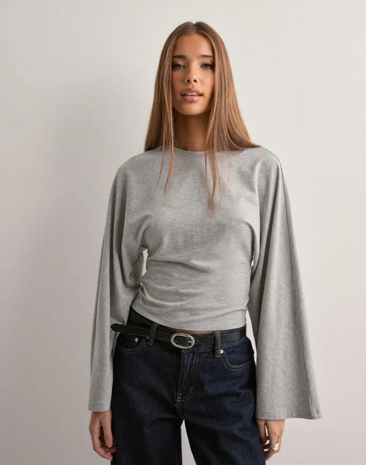 Nuage Coton - T-Shirt mit langen weiten Ärmel