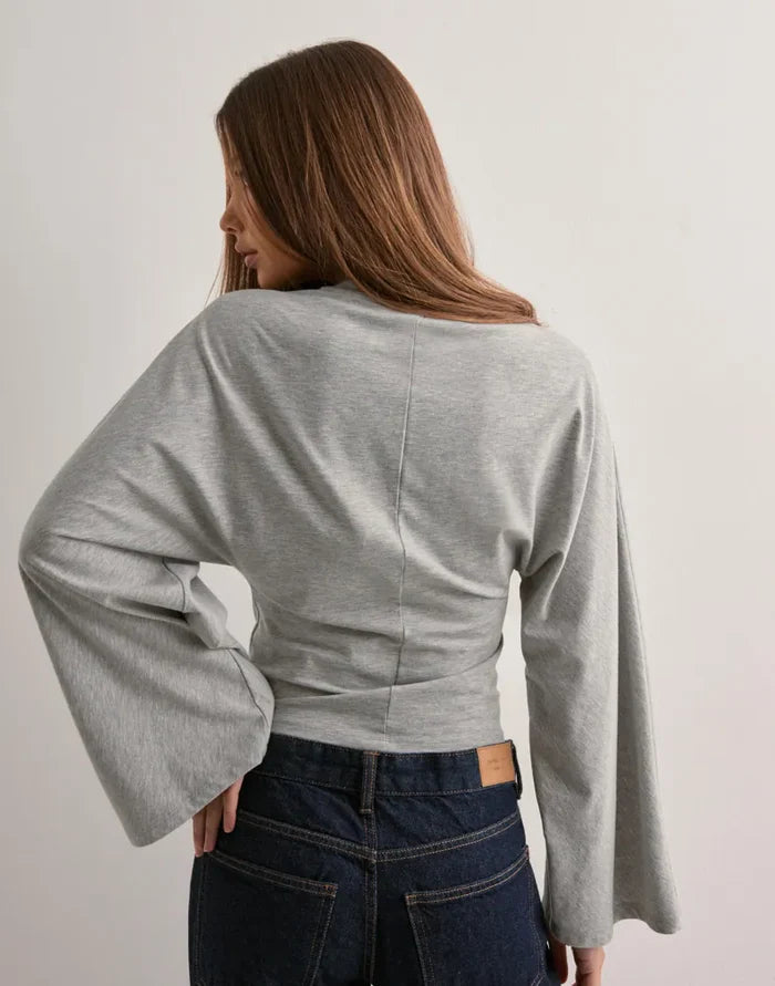 Nuage Coton - T-Shirt mit langen weiten Ärmel