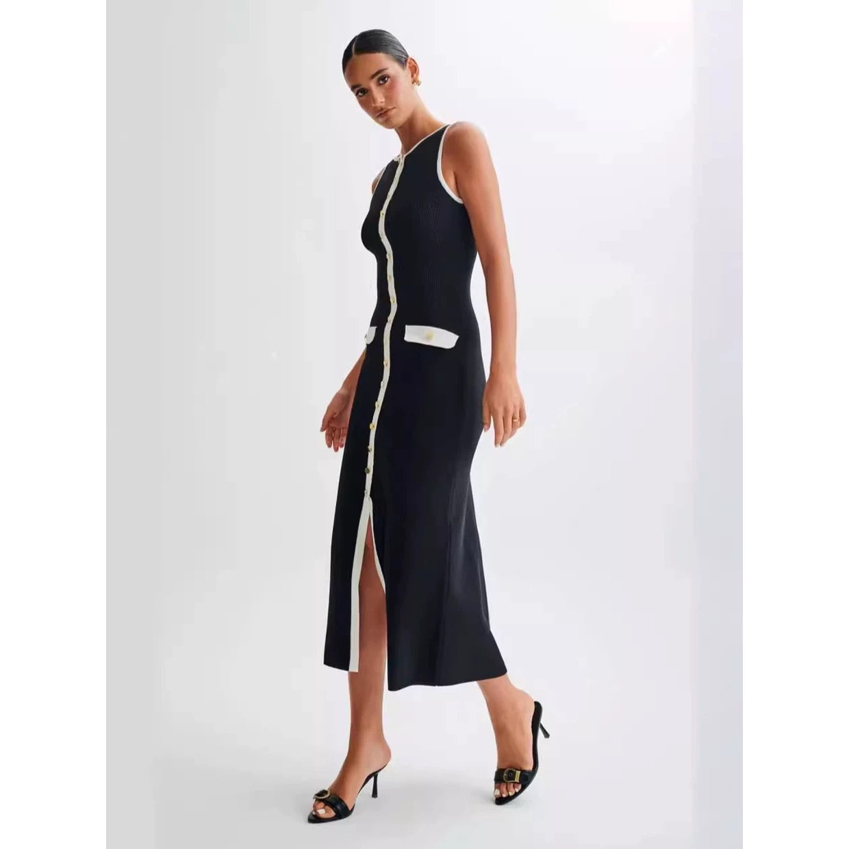 Élégance Monarque - Midikleid