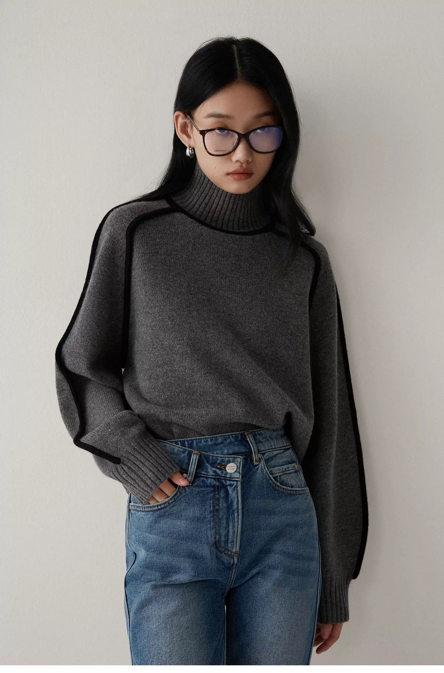 Élan de Neige - Turtleneck Sweater