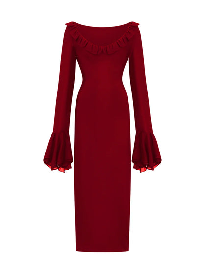 Velours de Minuit - Kleid Figurbetont