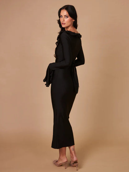 Velours de Minuit - Kleid Figurbetont