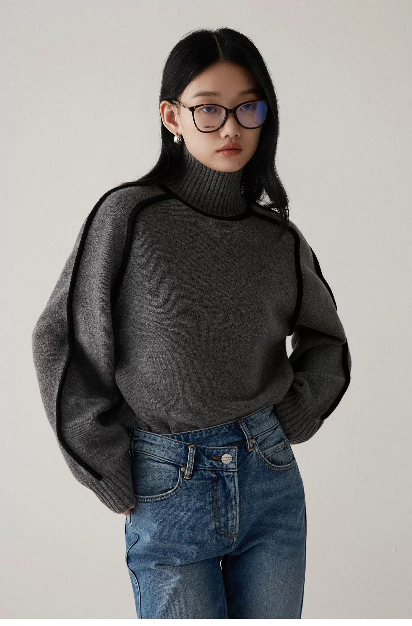 Élan de Neige - Turtleneck Sweater