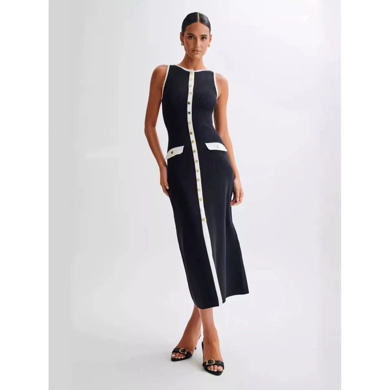 Élégance Monarque - Midikleid