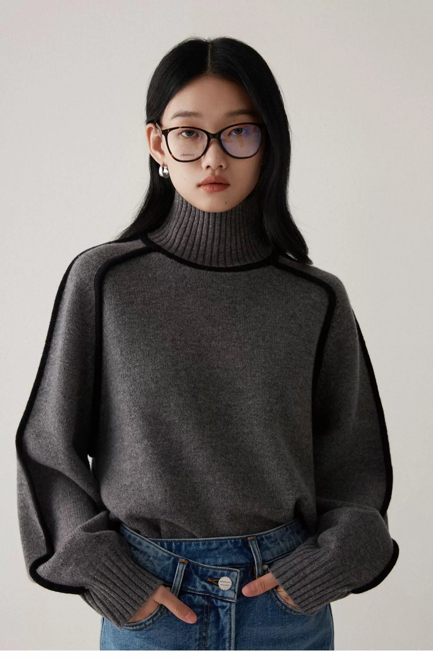 Élan de Neige - Turtleneck Sweater