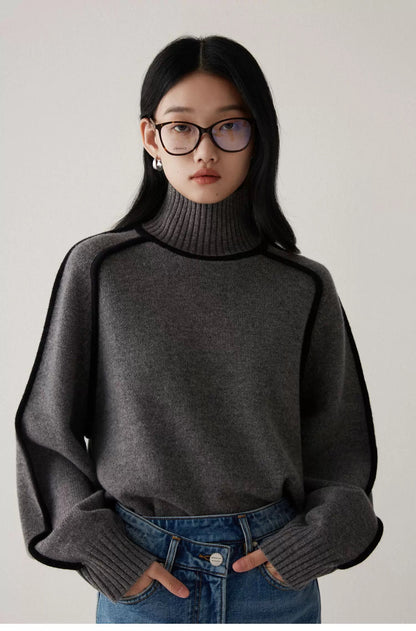 Élan de Neige - Turtleneck Sweater