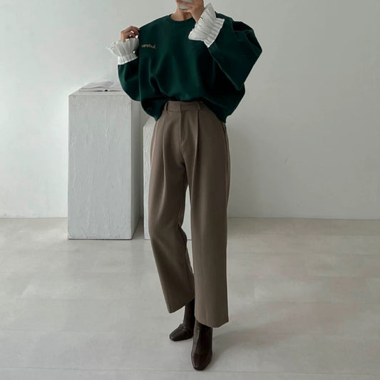 Rouje - Sweatshirt mit Rüschenärmeln