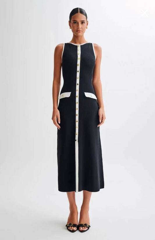 Élégance Monarque - Midikleid