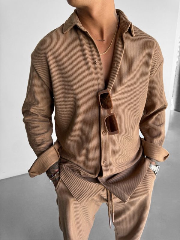 „Chemise Rétro Sportive" Retro-Sport-Freizeithemd