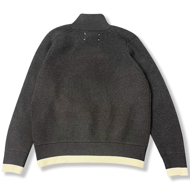 Gris Étoilé - Woll-Strickjacke