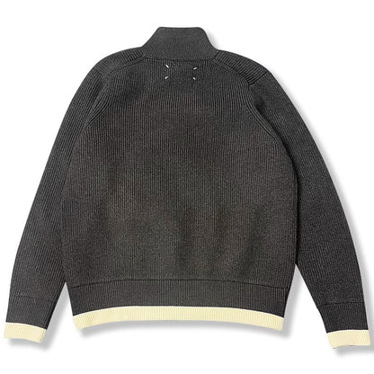 Gris Étoilé - Woll-Strickjacke