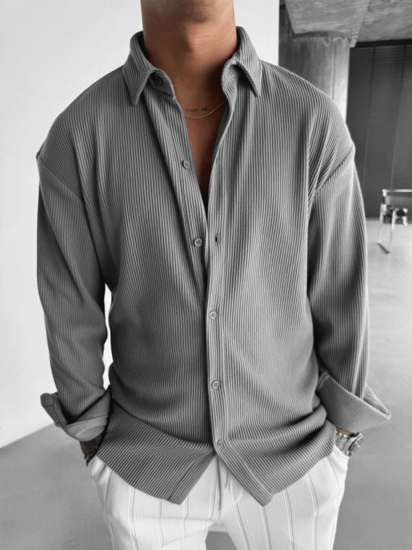 „Chemise Rétro Sportive" Retro-Sport-Freizeithemd