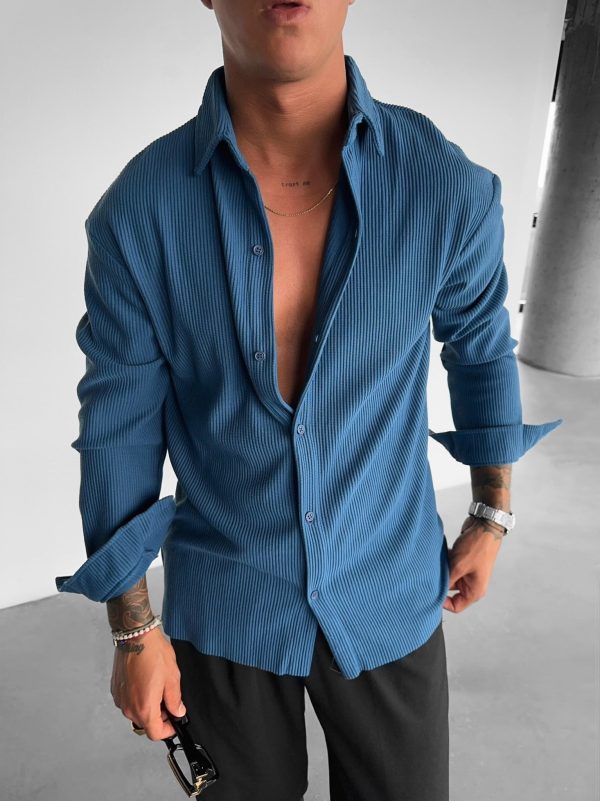 „Chemise Rétro Sportive" Retro-Sport-Freizeithemd